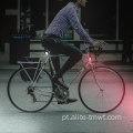 Conjunto de luzes de bicicleta de silicone